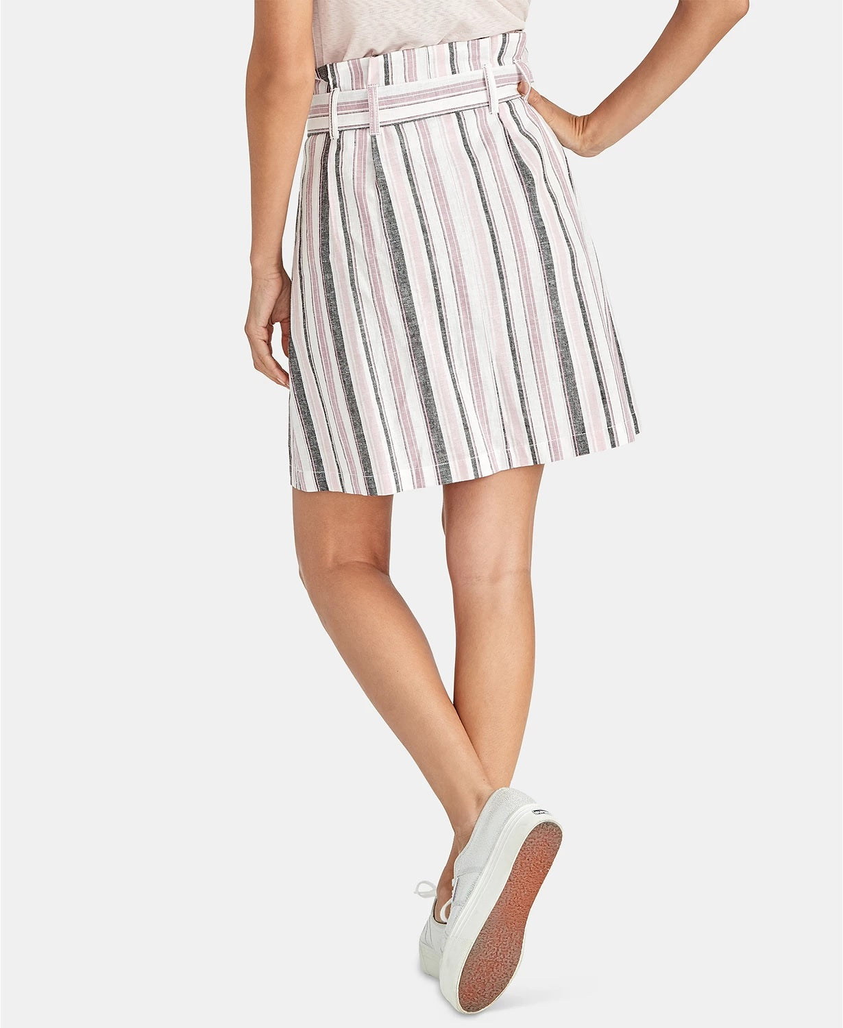 Rachel Roy Women's Ania Paperbag Skirt Pink Size 8