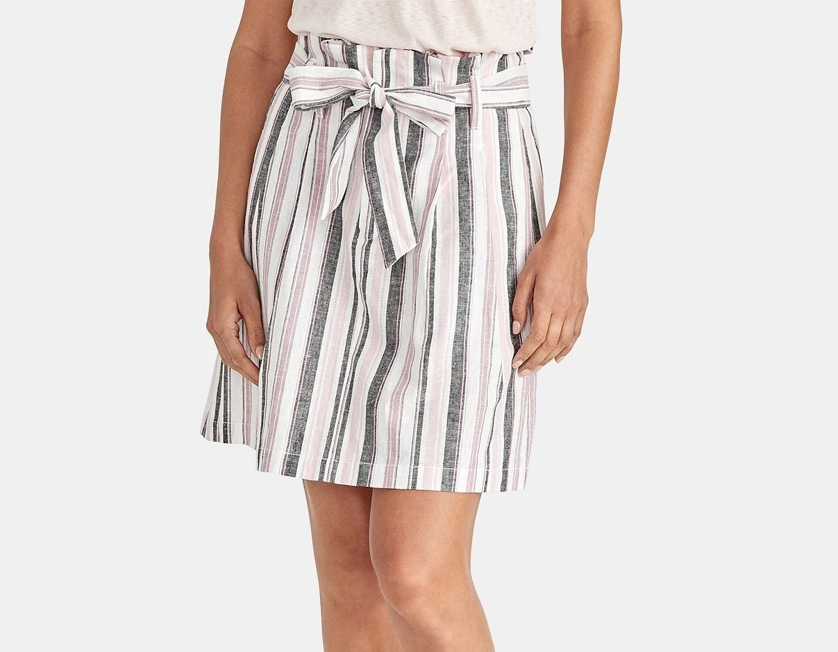 Rachel Roy Women's Ania Paperbag Skirt Pink Size 8