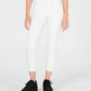 Celebrity Pink Juniors' Cropped Skinny Jeans White Size 5