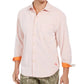 Tommy Bahama Men's Coastal Cord Shirt Orange Size X-Large