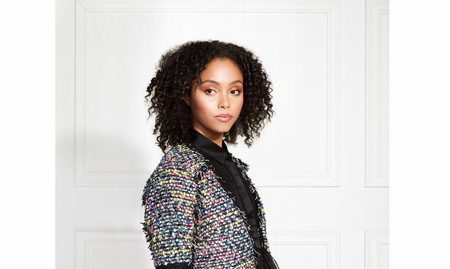 Rachel Zoe Women's Tweed Jacket Multi Size 6