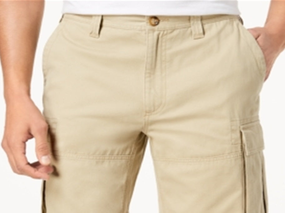 Club Room Men's Cargo Shorts Brown Size 30 REG