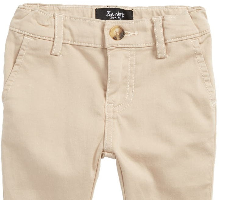 Bardot Junior Boy's Jack Chino Pants Brown Size 0