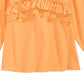 First Impressions Toddler Girls Cotton Ruffled T-Shirt Yellow Size 3T REG