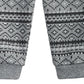 First Impressions Baby Boy's Fair Isle Print Joggers Gray Size 24MOS