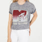 True Vintage Women's Cotton Mtv-Graphic T-Shirt Med Blue Size X-Small