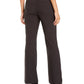 Alfani Women's Snap-Waist Tummy-Control Trousers Dark Gray Size 14