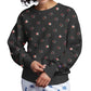 Champion Women's Fitness Activewear Sweatshirt Black Size Large