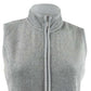 Karen Scott Women's Fleece Zip Front Vest Gray Size -Petite L