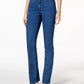 Charter Club Women's Petite Lexington Straight-Leg Jeans Petite & Petite Short Blue Size 24X4.5