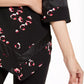 Alfani Women's Petite Printed Point-Hem TunicBlack Size PL