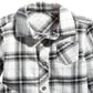 First Impressions Baby Boy's Cotton Plaid Shirt White Size 3-6MOS