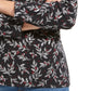Karen Scott Women's Printed Turtleneck Top Black Size Small