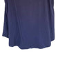 JM Collection Women's Scoop Neck Top Blue Size XX-Large