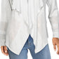 Alfani Women's Asymmetric Layering Cardigan Top White Size XX-Large