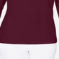 Karen Scott Women's Layered Look Cotton Top Red Size Petite XL