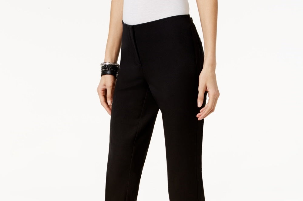 Alfani Women's Cropped Pants Black Size 2 Petite