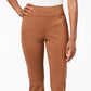 Charter Club Women's Pull On Ponte Knit Pants Red Size 2 Petite