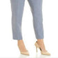 Anne Klein Women's Crop Heather Twill Pants Blue Size 14