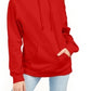 Rebellious One Junior's Pouch Pocket Hoodie Red Size X-Small