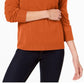 Karen Scott Women's Luxsoft Turtleneck Sweater  Orange Size PS
