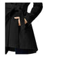 Madden Girl Juniors' Faux-Leather-Trim Skirted Coat Black  Size XS