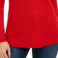 Charter Club Women's V Neck Sweater Red Size Petite XL