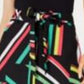 Bar III Women's Printed Skirt Black Size 10