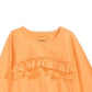 First Impressions Baby Girl's Cotton Ruffled T-Shirt Yellow Size 6-9 Months