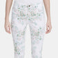 Calvin Klein Women's Mid Rise Floral Pants Pink Size 16