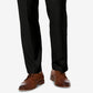 Haggar Men's Cool 18 Pro Stretch Straight Fit Flat Front Dress Pants Black Size 36X30