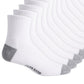 Club Room Men's Quarter 12 pack Socks White Size 10-13
