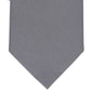 Perry Ellis Men's Connor Classic Solid Tie Gray Regular