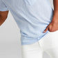 And Now This Men's Slub Pocket Short Sleeve Shirt Blue Size Medium