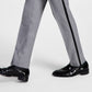 Alfani Men's Slim Fit Stretch Tuxedo Pants Gray Size 32X34
