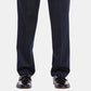 Haggar Men's Premium No Iron Khaki Classic Fit Pleat Hidden Expandable Waist Pants Blue Size 40X32
