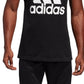 adidas Men's Badge Of Sport Logo Graphic Tank Black Size Large