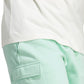 adidas Men's Essentials Fleece Cargo Shorts Green Size Medium