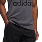 adidas Men's Logo Tank Gray Size X-Large