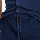 Sun + Stone Men's Towel French Terry Shorts Blue Size Small