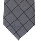 Alfani Men's Sussex Pane Tie Gray Size Regular