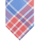 Tommy Hilfiger Men's Festive Plaid Tie Red Size Regular
