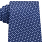 Michael Kors Men's Pindot Ground Diamond Silk Tie Blue Size Regular