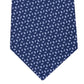 Michael Kors Men's Pindot Ground Diamond Silk Tie Blue Size Regular