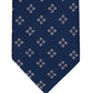 Tommy Hilfiger Men's Classic Flower Medallion Neat Tie Blue Size Regular