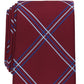 Club Room Men's Otero Grid Tie Red Regular