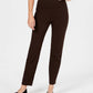 Charter Club Women's Pull On Ponte Knit Pants Blue Size 6 Petite