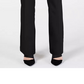 Alfani Women's Petite Snap-Waist Trousers Black Size 14
