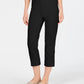 Charter Club Women's Pull-On Capri Pants Black Size 1