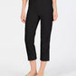 Charter Club Women's Petite Pull-On Capri Pants Black Size S